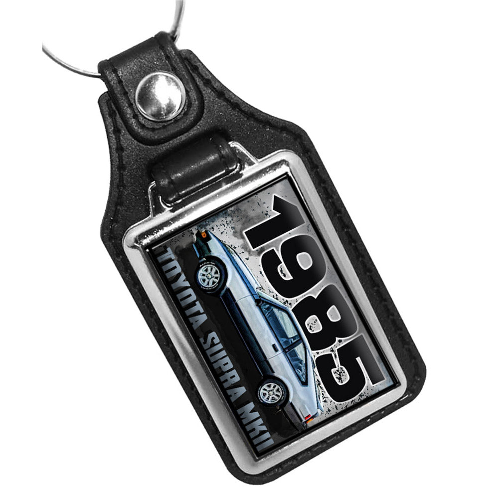 KR-3314 Key Ring - Classic 1985 Toyota Supra MKII