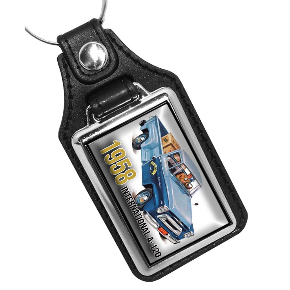 KR-3332 Key Ring - Classic 1957 International Harvester A-120