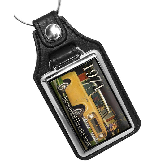 KR-3336 Key Ring - Classic international Harvester Scout 4x4 Yellow