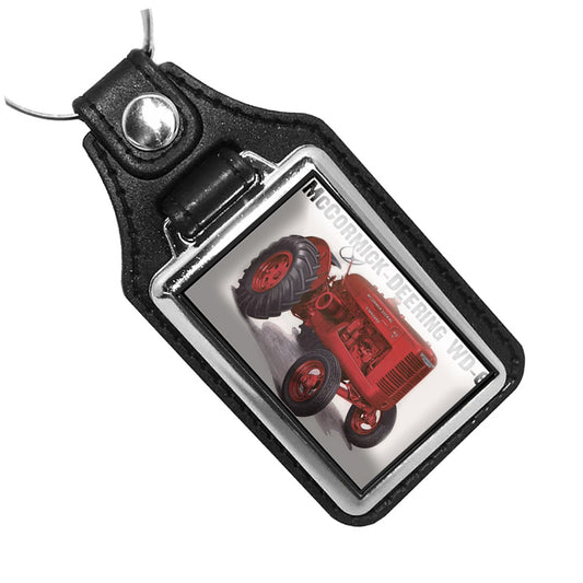 KR-3349 Key Ring - Classic Farm Tractor Red McCormick Deering WD6