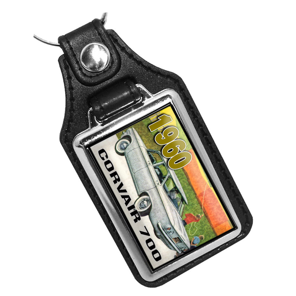 KR-3362 Key Ring - Classic 1960 Chevrolet Corvair 700 Design