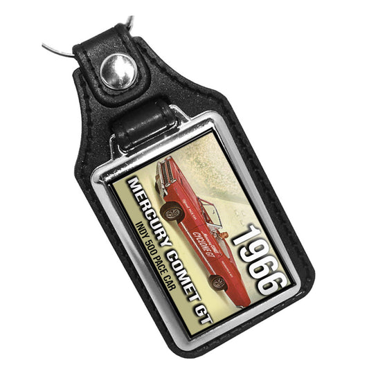 KR-3373 Key Ring - Classic 1966 Mercury Comet GT Indy 500 Pace Car