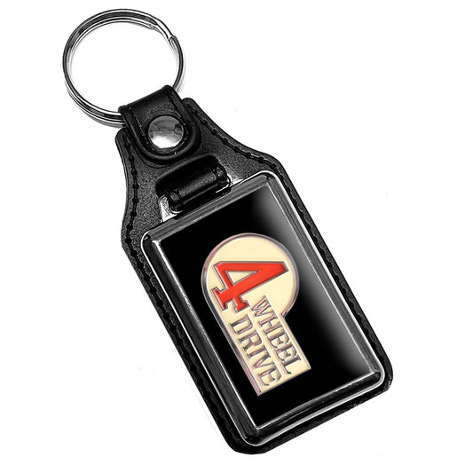 KR-379 Key Ring - Four Wheel Drive Emblem Design