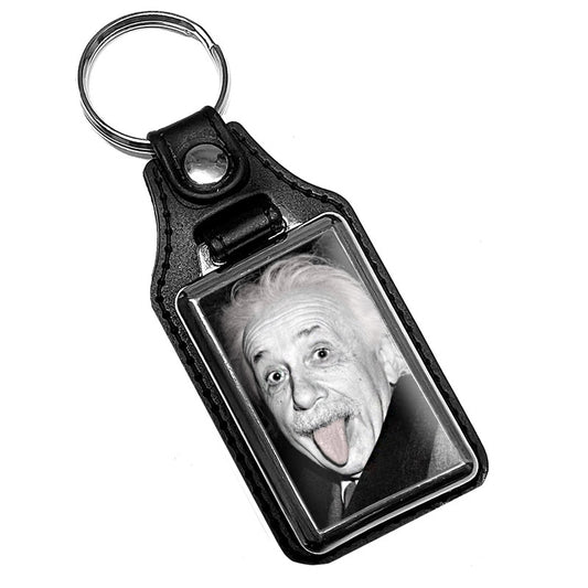 KR-380 Key Ring - The Genius Albert Einstein