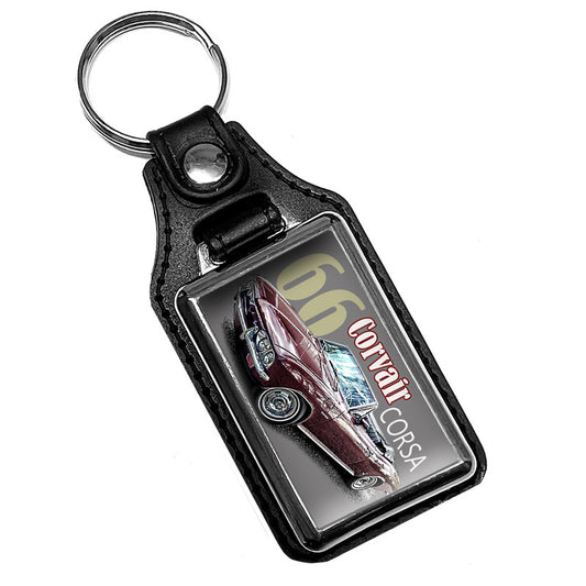 KR-387 Key Ring - Classic 1966 Corvair Corsa Convertible