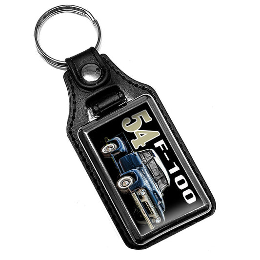 KR-390 Key Ring - Classic 1954 Ford F-100 Pick Up Truck
