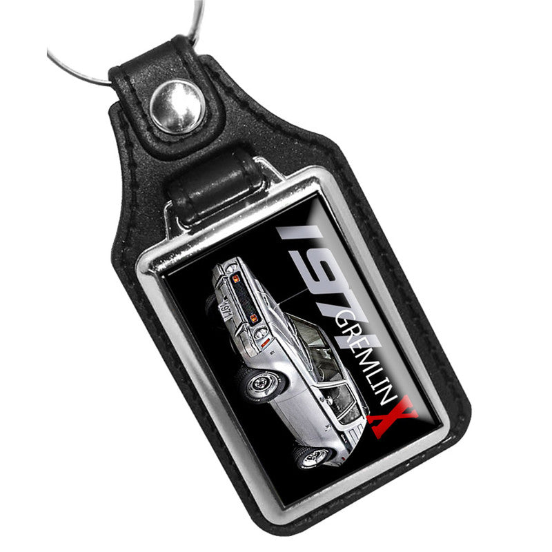 KR-405 Key Ring - Classic 1971 AMC Gremlin X Car