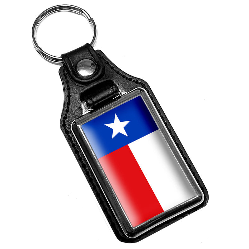 KR-407-2 Key Ring - Great State of Texas State Flag