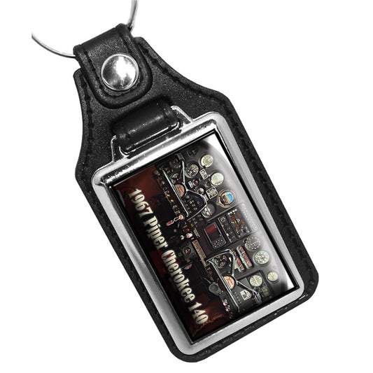 KR-443 Key Ring - 1967 Piper Cherokee 140 Instrument Panel