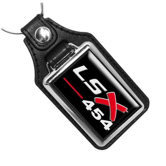 KR-461-3 Key Ring - LSX 454 Chevrolet Engine Emblem
