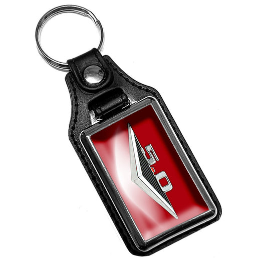 KR-470-2 Key Ring - Classic 1965-1966 Mustang 5.0 Engine