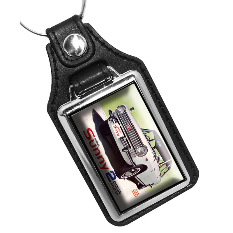 KR-472 Key Ring - Classic 1968 Datsun Sunny Car