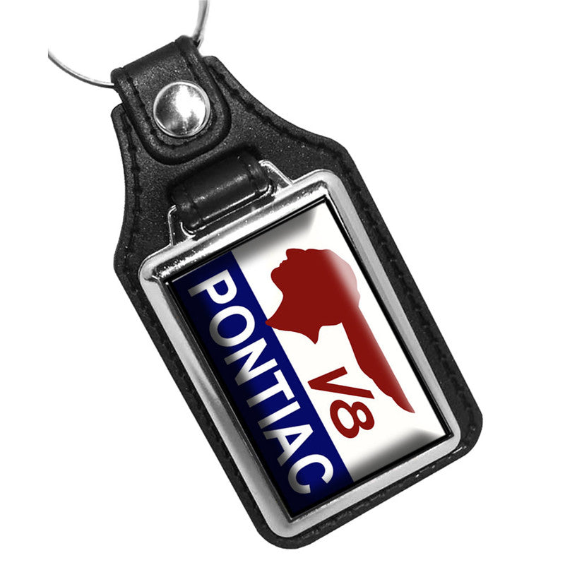 KR-498 Key Ring - Classic Pontiac Indian Head Design