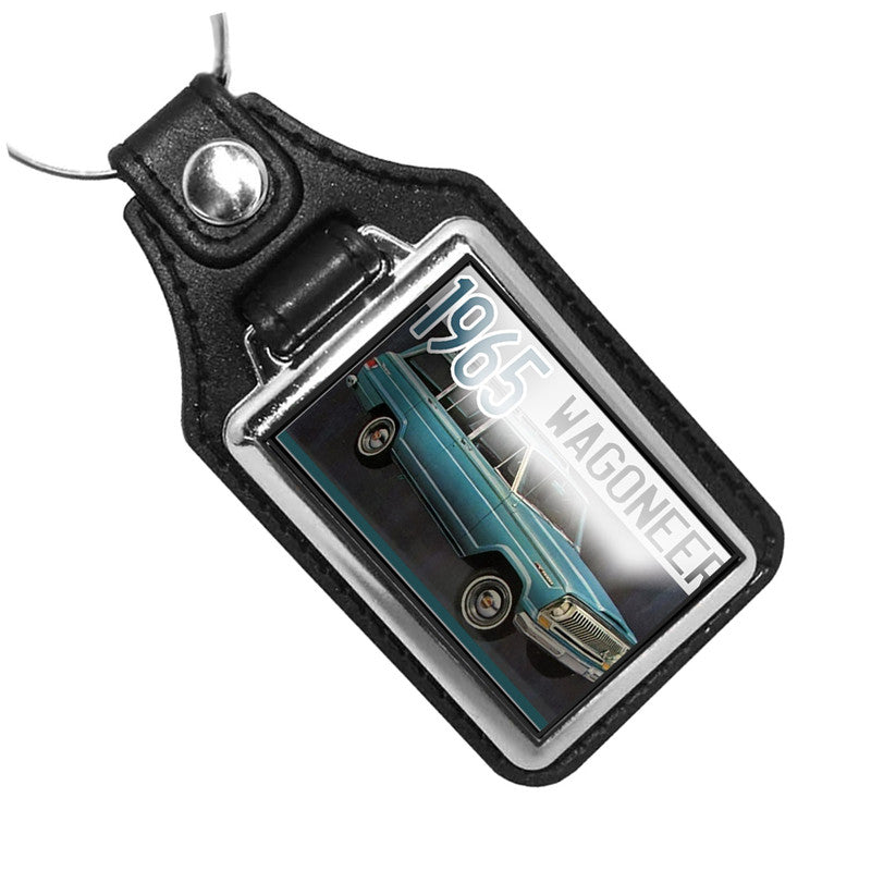 KR-548 Key Ring - Classic 1965 4x4 Wagoneer Wagon
