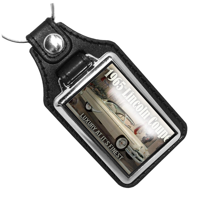KR-549 Key Ring - Classic 1965 Lincoln Coupe Luxury Car