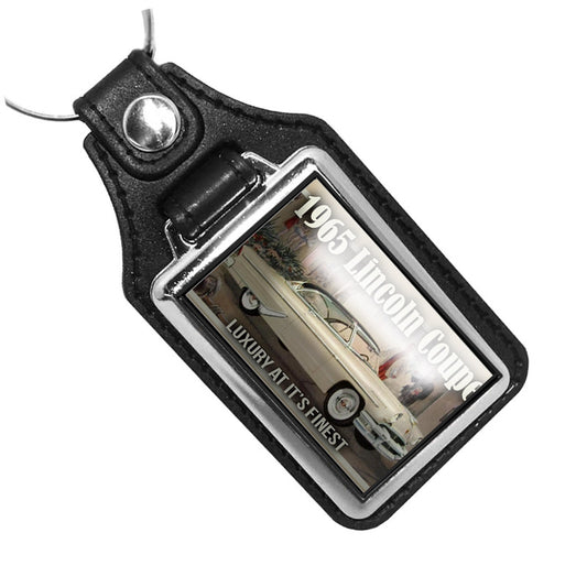 KR-549 Key Ring - Classic 1965 Lincoln Coupe Luxury Car