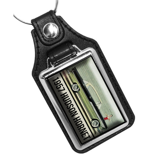 KR-555 Key Ring - Classic 1957 Hudson Hornet Car