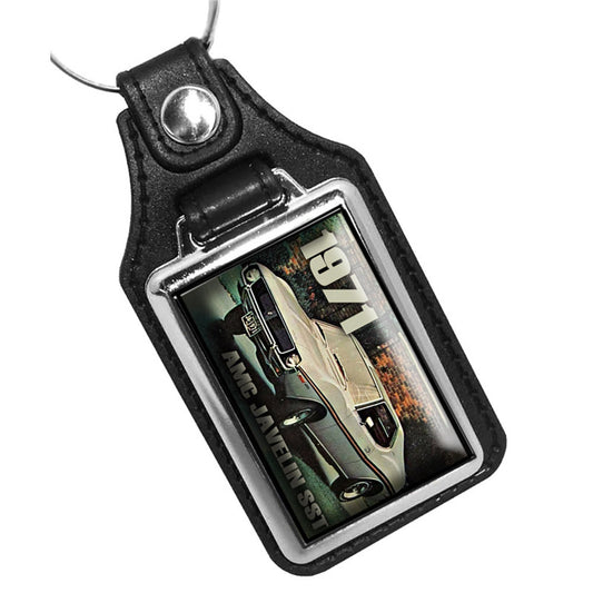 KR-556 Key Ring - Classic 1971 AMC Javelin SST Muscle Car