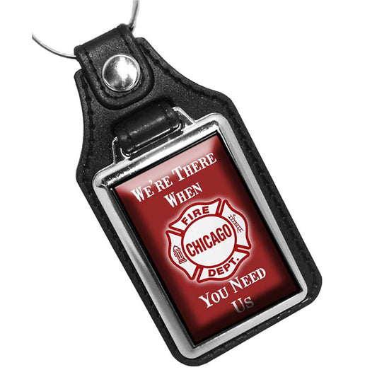 KR-579 Key Ring - We're There When you Need Us Chicago Fire