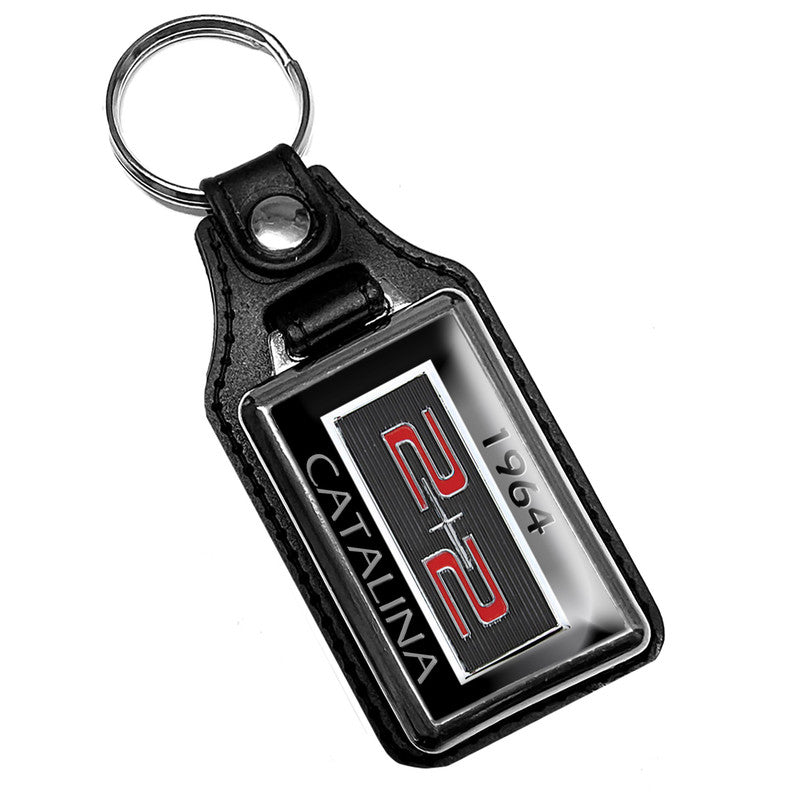 KR-611-1964 Key Ring - Classic 1964 Pontiac Catalina 2+2