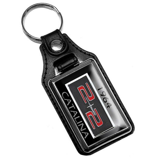 KR-611-1964 Key Ring - Classic 1964 Pontiac Catalina 2+2