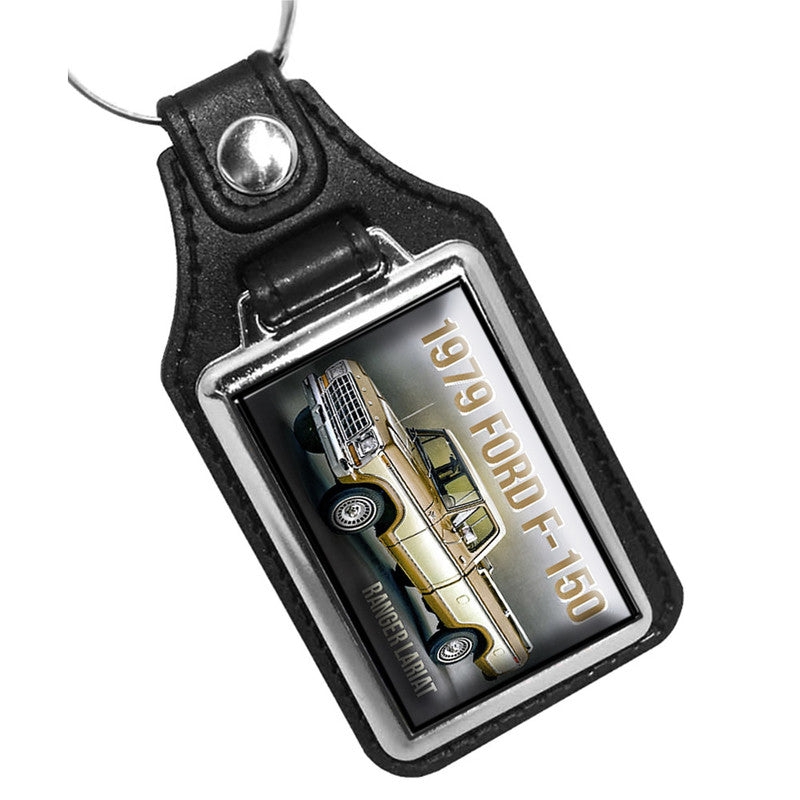 KR-649 Key Ring - Classic 1979 Ford F-150 Ranger Lariat Truck