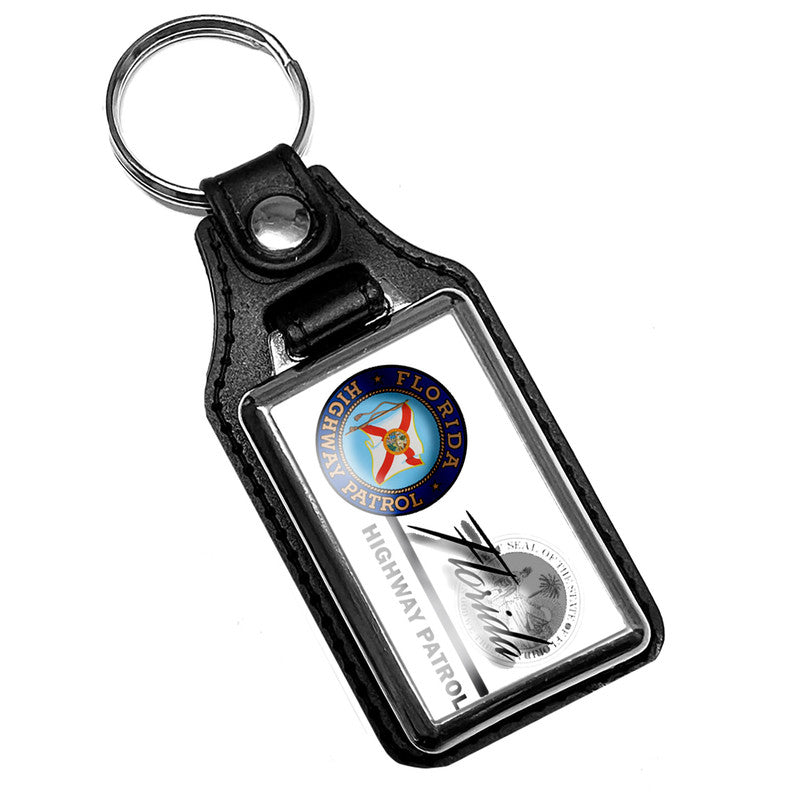 KR-671 Key Ring - Florida Highway Police Law Enforcement