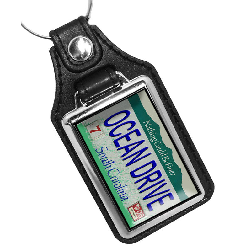 KR-703 Key Ring - South Carolina Ocean Drive