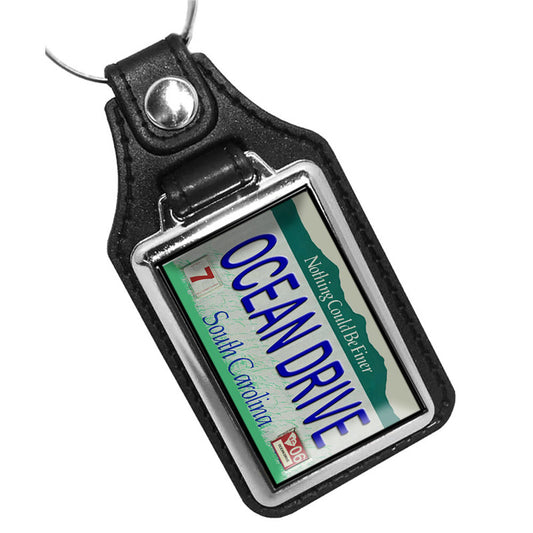 KR-703 Key Ring - South Carolina Ocean Drive