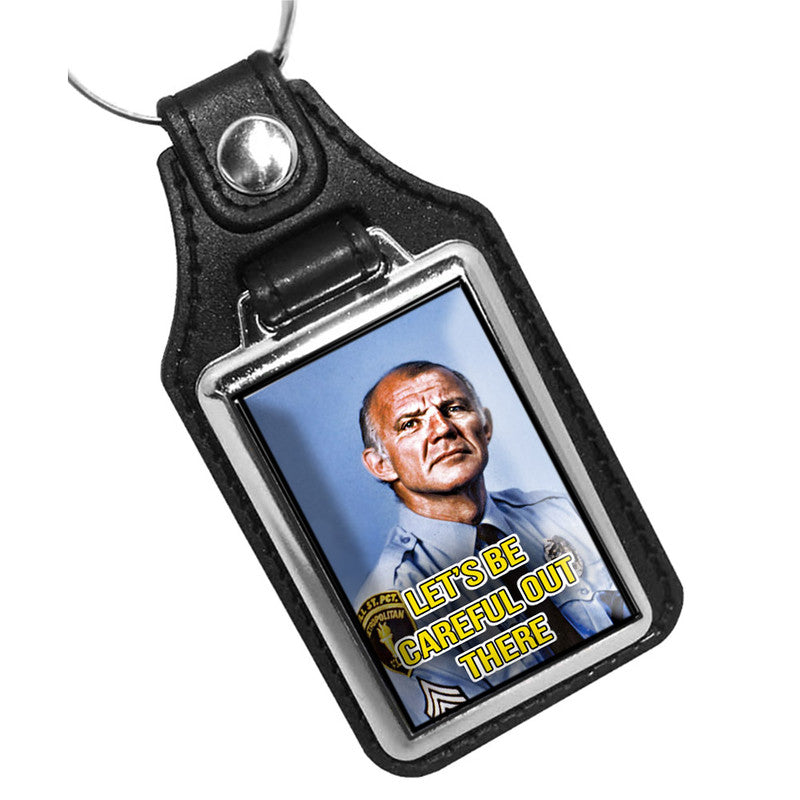 KR-706 Key Ring - Hill Street Blues TV Show Sgt. Phil Esterhaus
