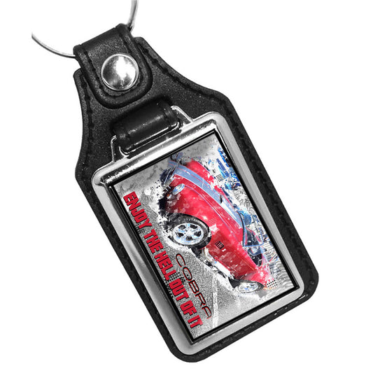 KR-714 Key Ring - Ford Cobra Drive It Like You Own It