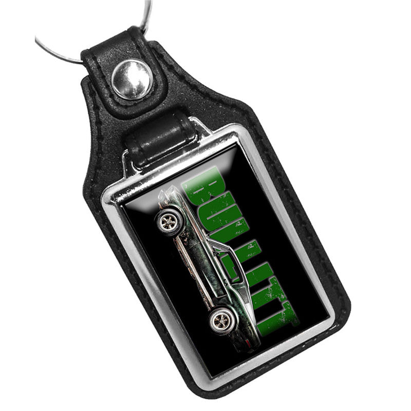 KR-773 Key Ring - California Popular Movies & TV Bullitt 1968 Mustang