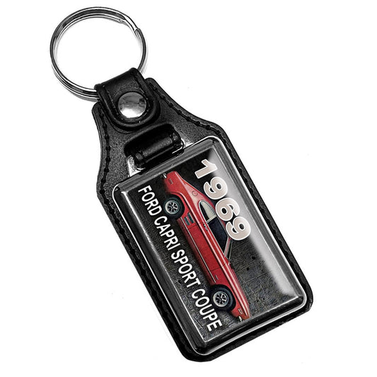 KR-808 Key Ring - Classic 1969 Ford Carpi Sport Coupe