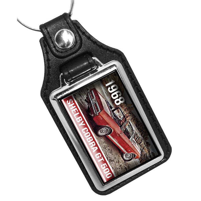 KR-851 Key Ring - Classic 1968 Shelby Mustang Convertible
