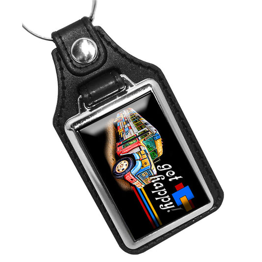 KR-856 Key Ring - Classic 1970's TV Show The Partridge Family Get Happy