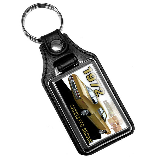 KR-888 Key Ring - Classic 1972 Plymouth Satelite Sedan