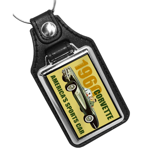 KR-923 Key Ring - Classic American Muscle 1960 Corvette