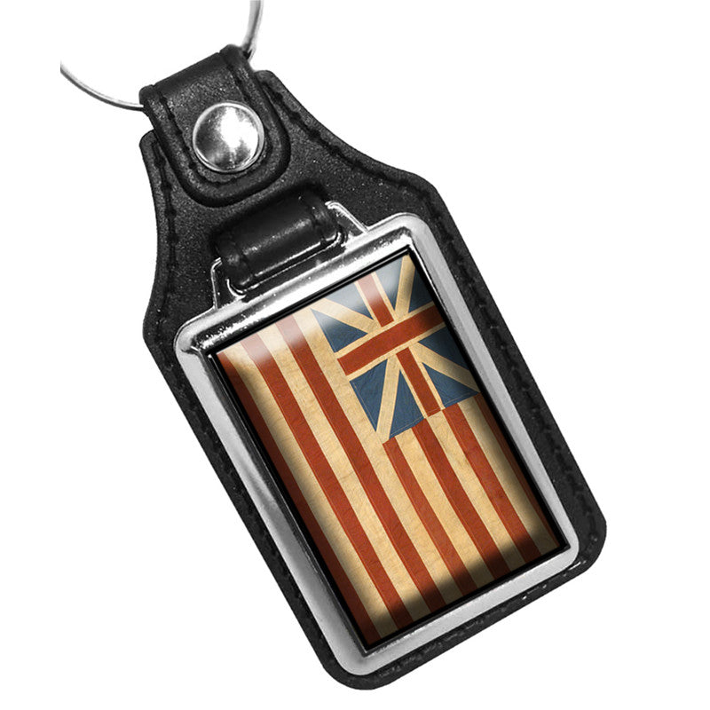 KR-926 Key Ring - America's Old Flag Great Britain Union