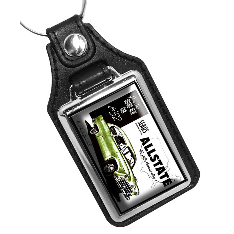 KR-932 Key Ring - Classic 1952 Sears Allstate Car