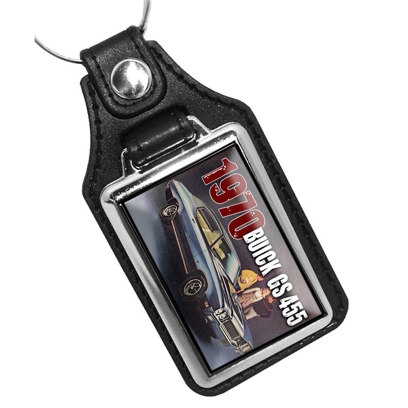 KR-944 Key Ring - Classic 1970 Buick GS 455 Muscle Car