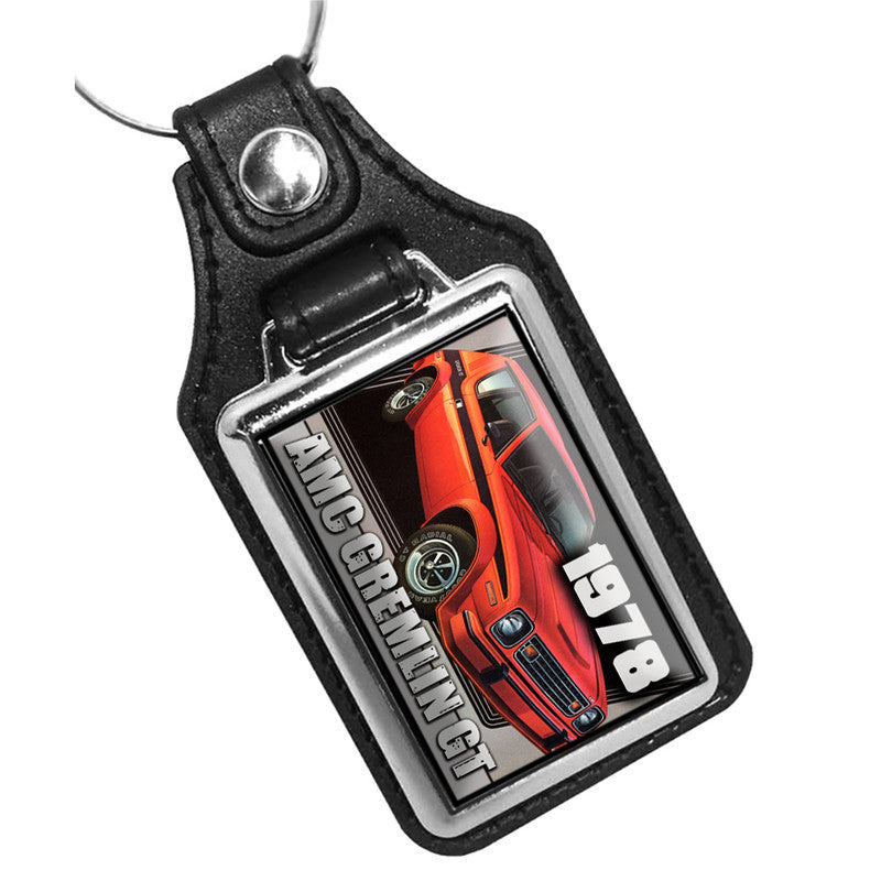 KR-948 Key Ring - Classic 1978 AMC Gremlin GT Muscle Car