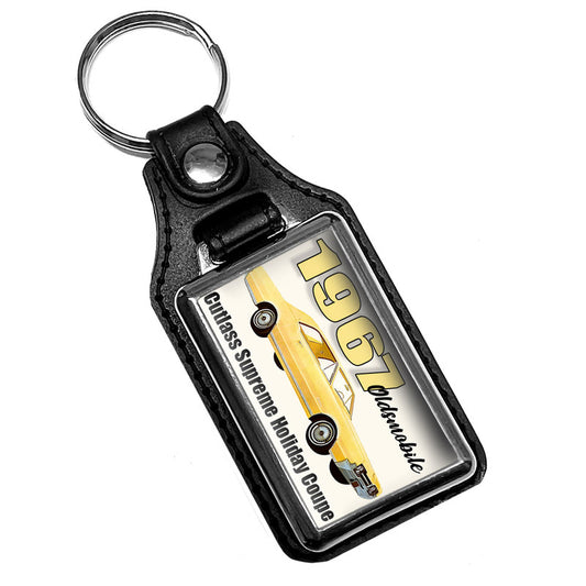 KR-993 Key Ring - Classic 1967 Oldsmobile Cutlass Supreme Holiday
