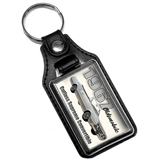 KR-995 Key Ring - Classic 1967 Oldsmobile Cutllas Supreme Convertible