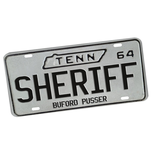LP-040-2 License Plate - Tennessee Sheriff Buford Pusser Movie Sheriff