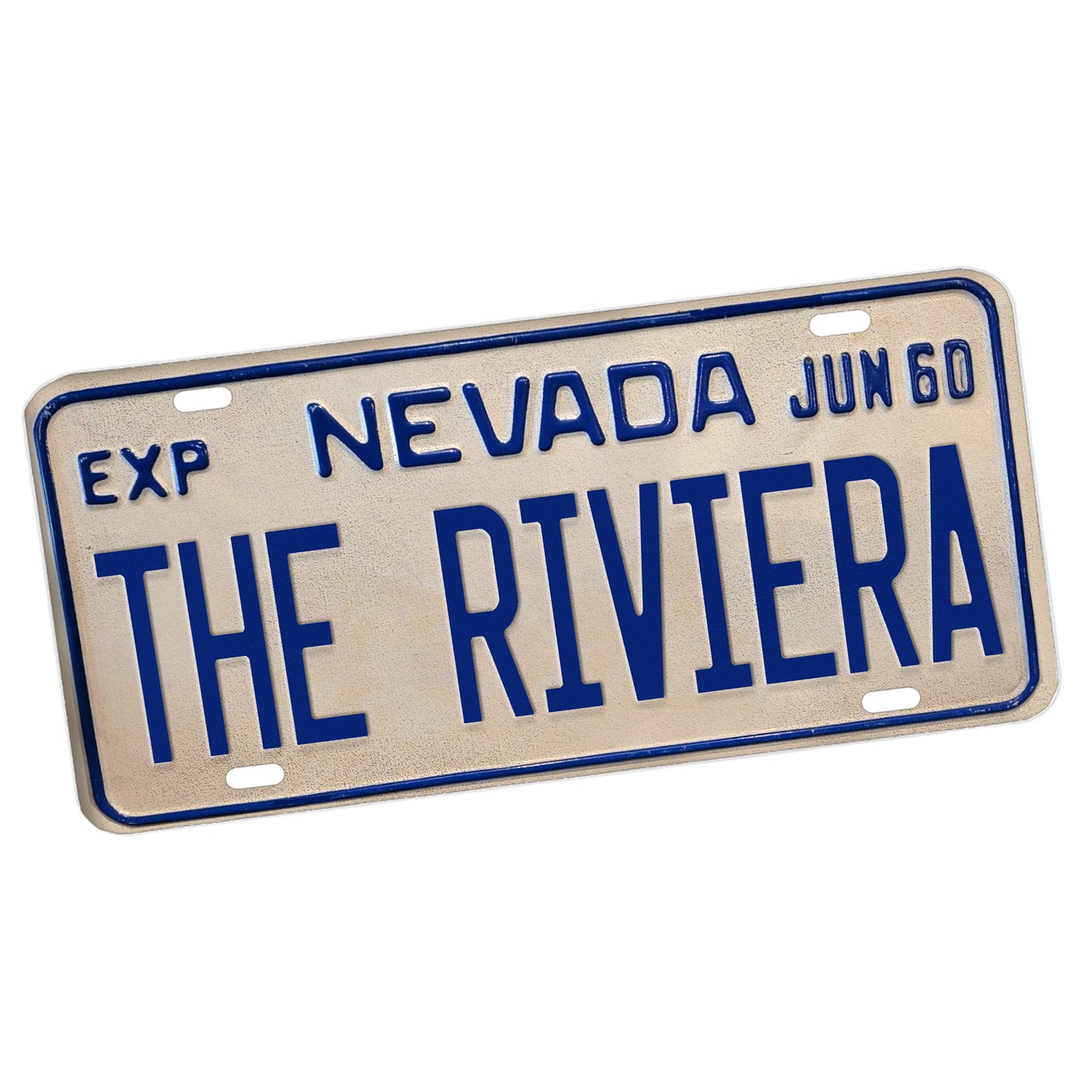 LP-042-3 License Plate - Las Vega Hotel The Riviera Nevada