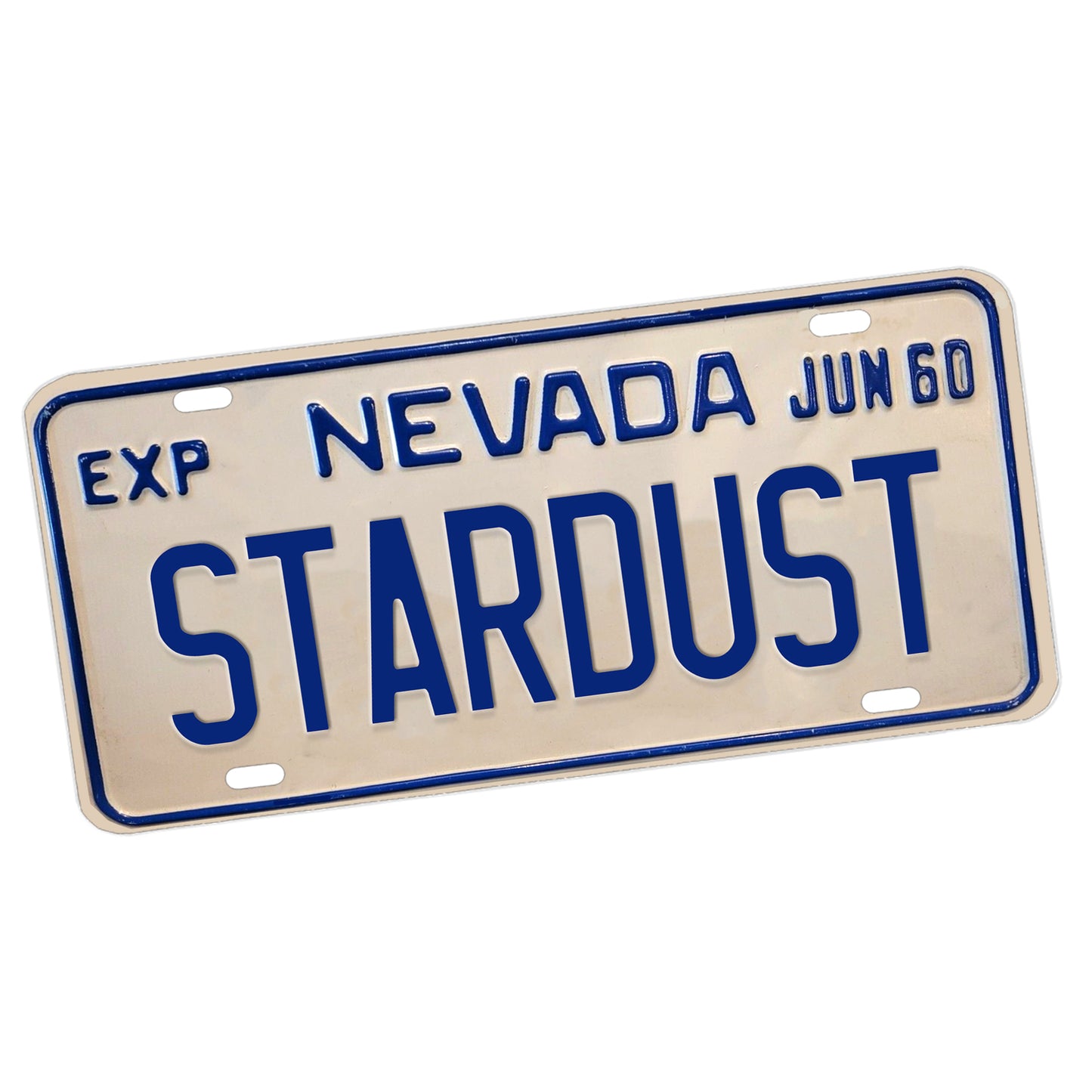 LP-042-6 License Plate - Las Vega Hotel The Stardust Nevada