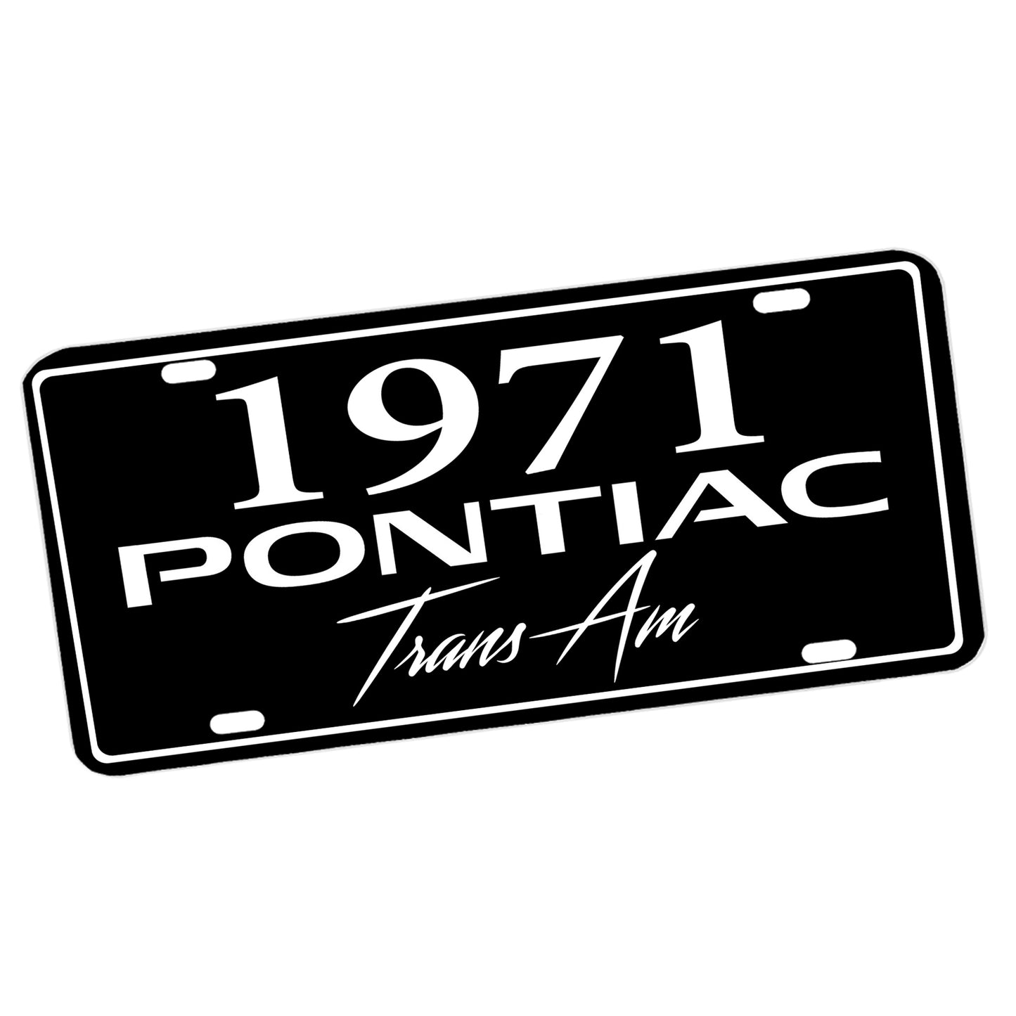 LP-045 License Plate - Classic 1969 through 2002 Pontiac Trans Am