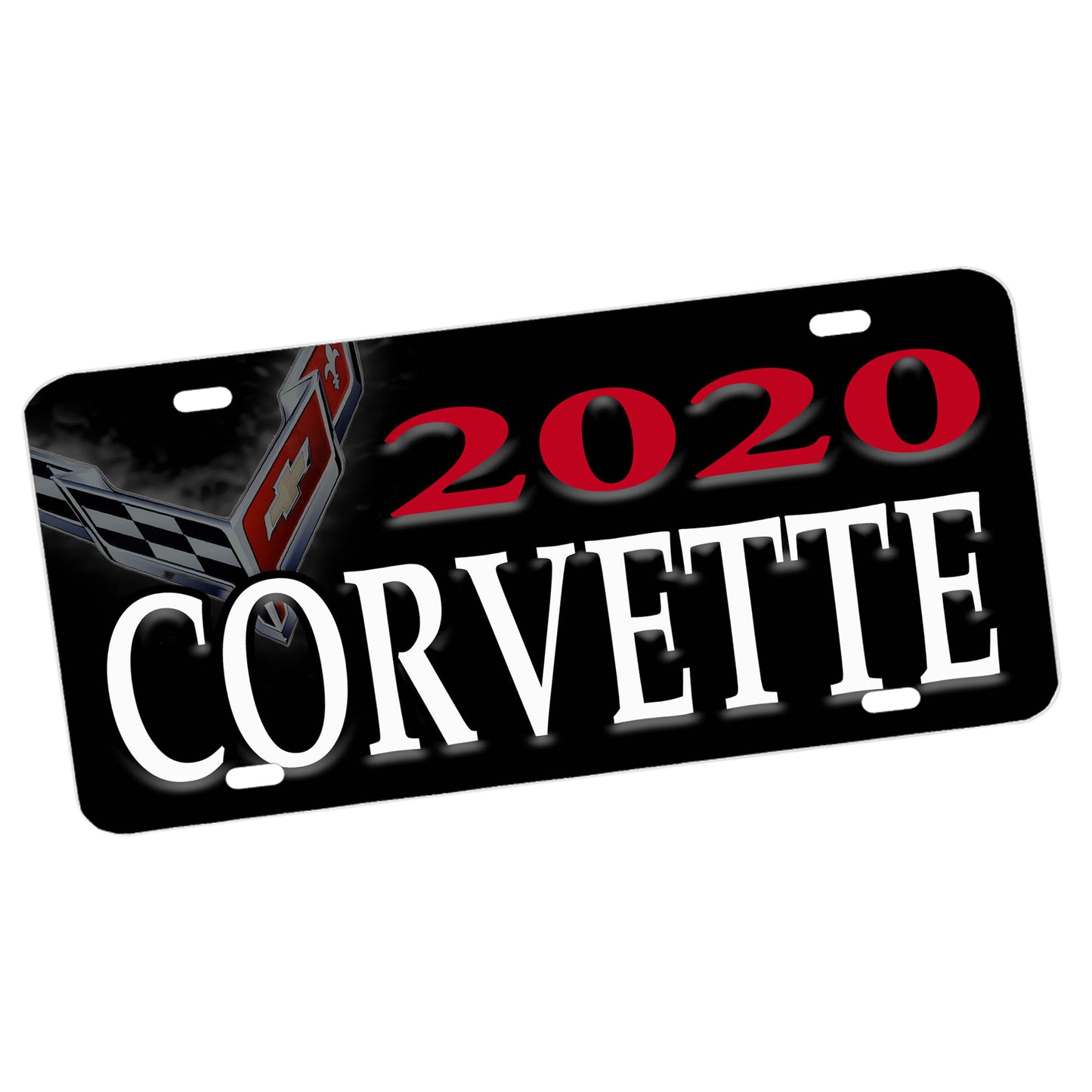 LP-054 License Plate - Classic Corvette C8 2020 through 2025 8th Generation