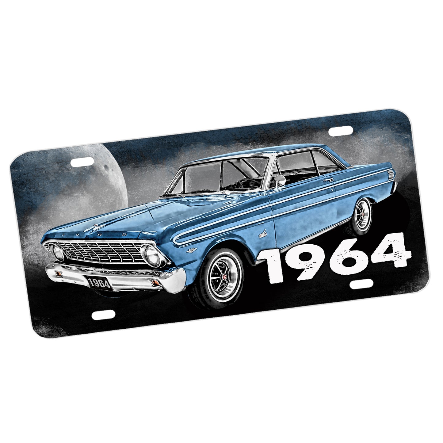 LP-056 License Plate - Classic 1964 Ford Falcon Collector Car