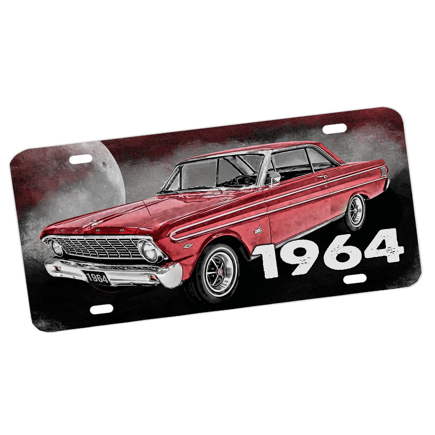 LP-056 License Plate - Classic 1964 Ford Falcon Collector Car